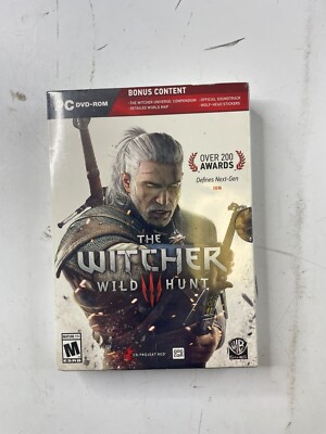 The Witcher 3: Wild Hunt PC DVD-ROM *NEW SEALED