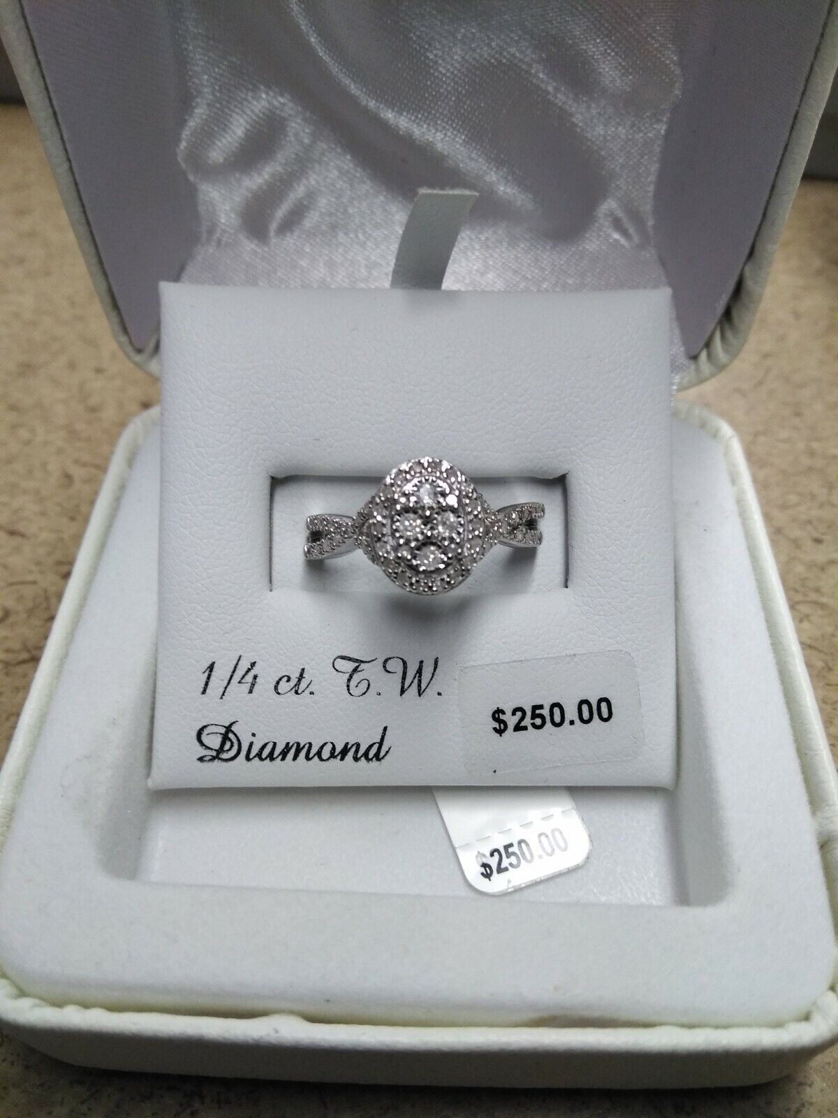 Kohls Sterling Silver 1/4 tcw Diamond Ring Size 8 | eBay Kohls Sterling Silver 1/4 tcw Diamond Ring Size 8 | eBay