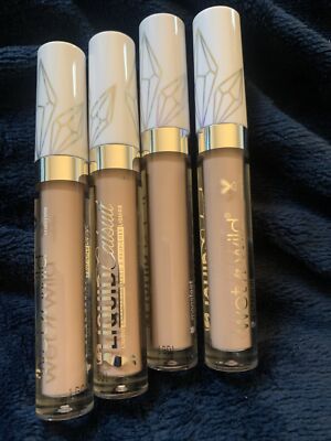 FOUR Wet Wild Mega Last Liquid Catsuit Shimmering EyeShadow 572 Putty in My Hand