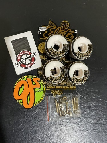 OJ Skateboard Wheels 54mm Elite Hardline 99A Ojs Skate Board Independent Shock