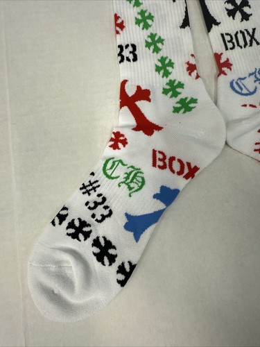 S White Size | Chrome Hearts Multi Stencil Sock