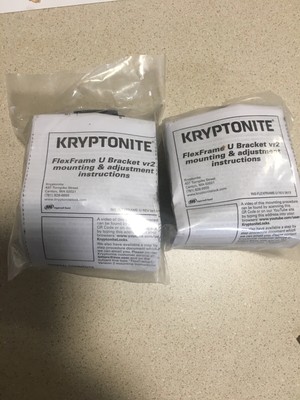kryptonite flexframe u bracket vr2