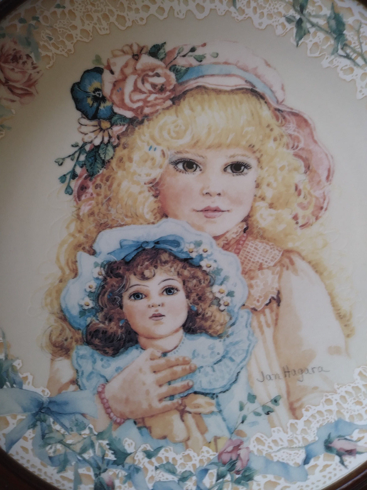 1989 Jan Hagara Hamilton Collector Plate 