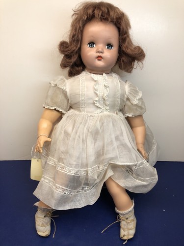 19” Antique Madame Alexander Dumpling Baby 1957 All Original