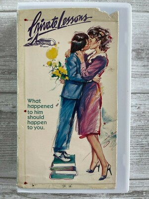 Private Lessons VHS Sylvia Kristel Howard Hesseman Eric Brown 1981 Free Shipping