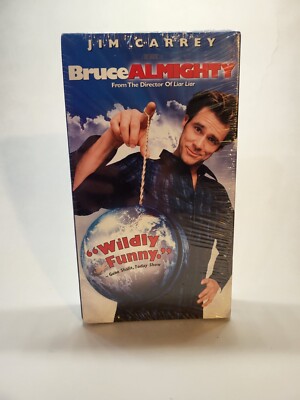 BRUCE ALMIGHTY VHS 2003 Factory Sealed