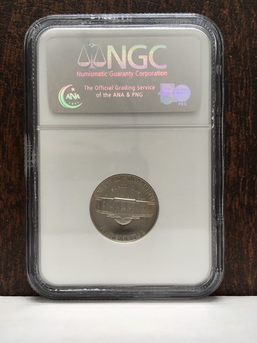 1990-S JEFFERSON NICKEL GRADED PF 69 ULTRA CAMEO BY NGC