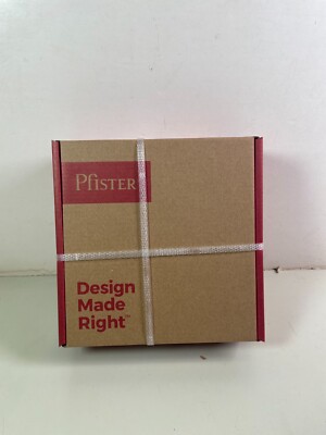 Pfister Pfirst Modern R89-0600 Polished Chrome Shower Trim Less Showerhead