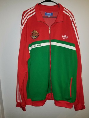 adidas mexico track jacket white