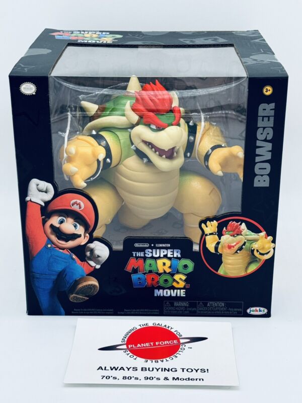 Bowser Fire Breathing Super Mario Bros. Movie 2023 Figure NEW