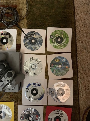 Sony Playstation 1 Lot 35 Games, Controller & Memory Card PS1 PSX Tested Working