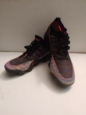 vapormax black racer pink