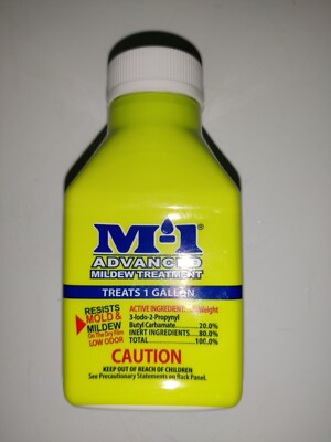 M-1 Advanced Mildewcide Liquid Paint Additive (1.38 fl oz) - NEW : Fast Ship Out