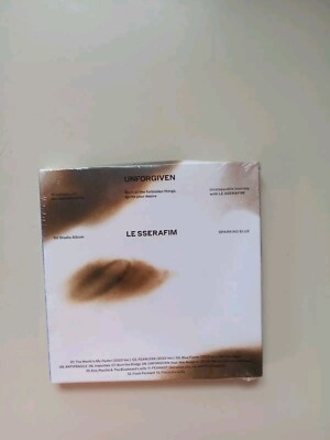 Unforgiven by LE SSERAFIM 1st Studio Album  CD! New and Sealed! SPARKING BLUE