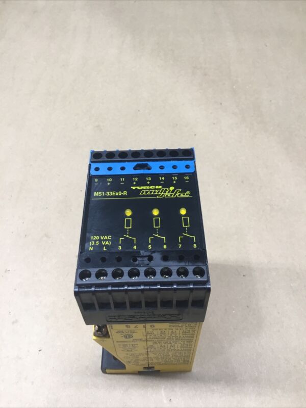 Turck Multi Safe Switching-amplifier Ms1-33ex0-r #703k143