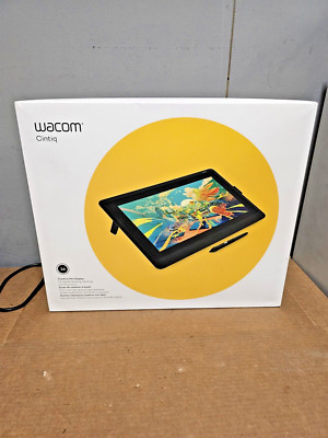 Wacom Cintiq 16 Drawing Tablet , 15.4-Inch Display Screen [DTK1660K0A]