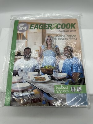 Eager 2 Cook, Healthy Recipes for - Paperback, by Connect E2M Chef Sealed New
