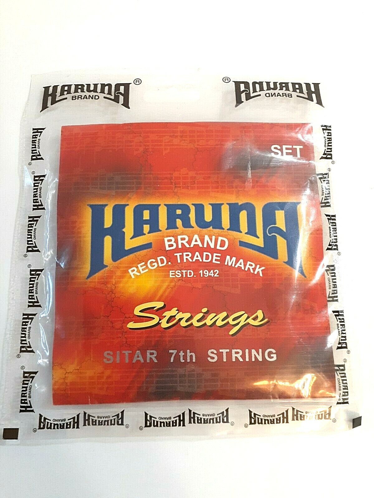 Sitar String Set Karuna Brand 7 Main Strings With Kharaj Pancham