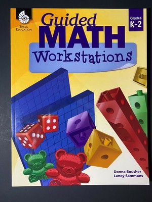 Guided Math Workstations Grades K-2 by Donna Boucher (English) Homeschool Book
