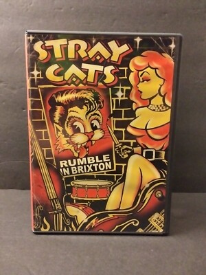 Stray Cats - Rumble in Brixton -Concert  DVD - Brian Setzer - Rockabilly