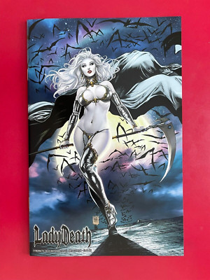 LADY DEATH CYBERNETIC DESECRATION #2 Bats (NM) MIKE KROME Variant 2024 La Muerta