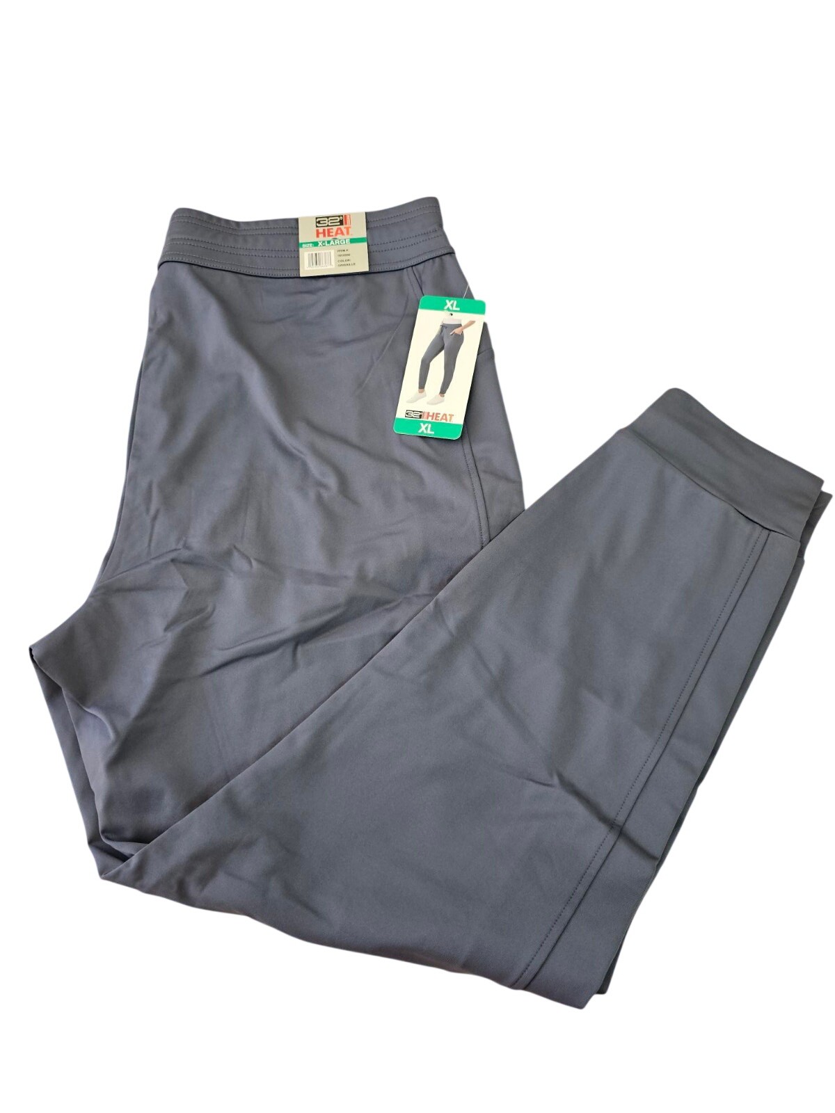 XL / X-LARGE - GREY - 32 Degrees WoMens Womens Fleece Jogger Sweatpants Pants