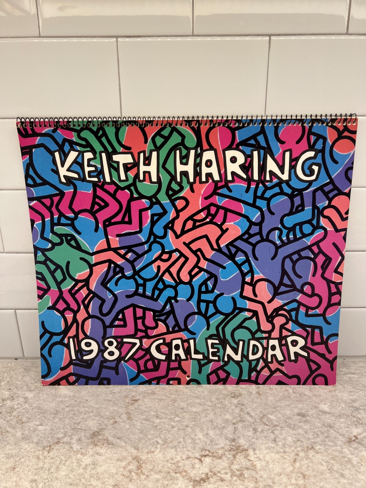 コレクション 1987 Keith Haring Calender Keith Haring calendar 1987 vintage original excellent