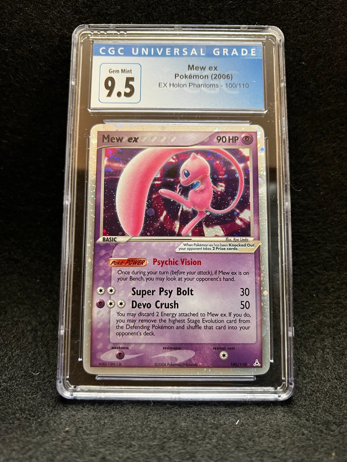 Pokemon MEW ex 100/110 (Ultra Rare Holo) Holon Phantoms