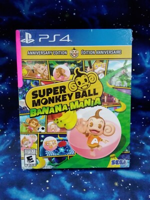 Super Monkey Ball Banana Mania Anniversary Edition - Sony PlayStation 4 PS4 New