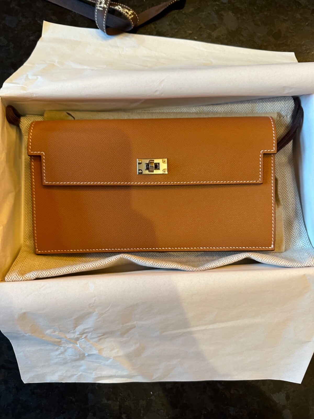 【気品の極み】HERMES ロング ウォレット Kelly Pocket Long Kelly Pocket Long wallet | Hermès Canada