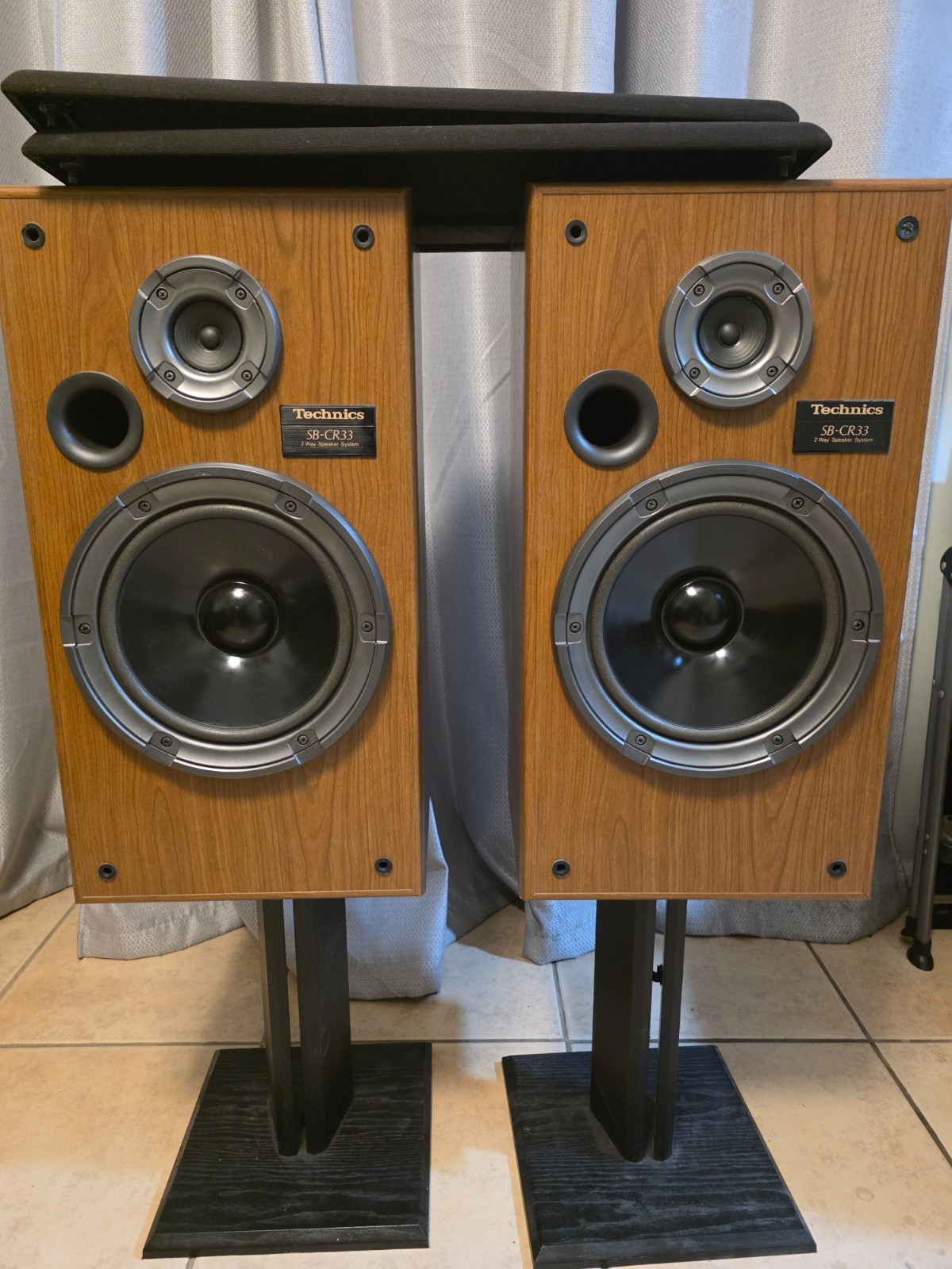 スピーカー・ウーファー Technics SB-MX2 CROSS BRIDGEO ENCLOSURE Technics SB-MX2の仕様 テクニクス