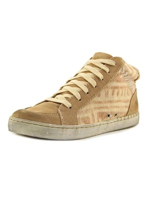 

Женские кожаные кроссовки Zane песочно-бежевого цвета с круглым носком DOLCE VITA, Бежевый, ZANE