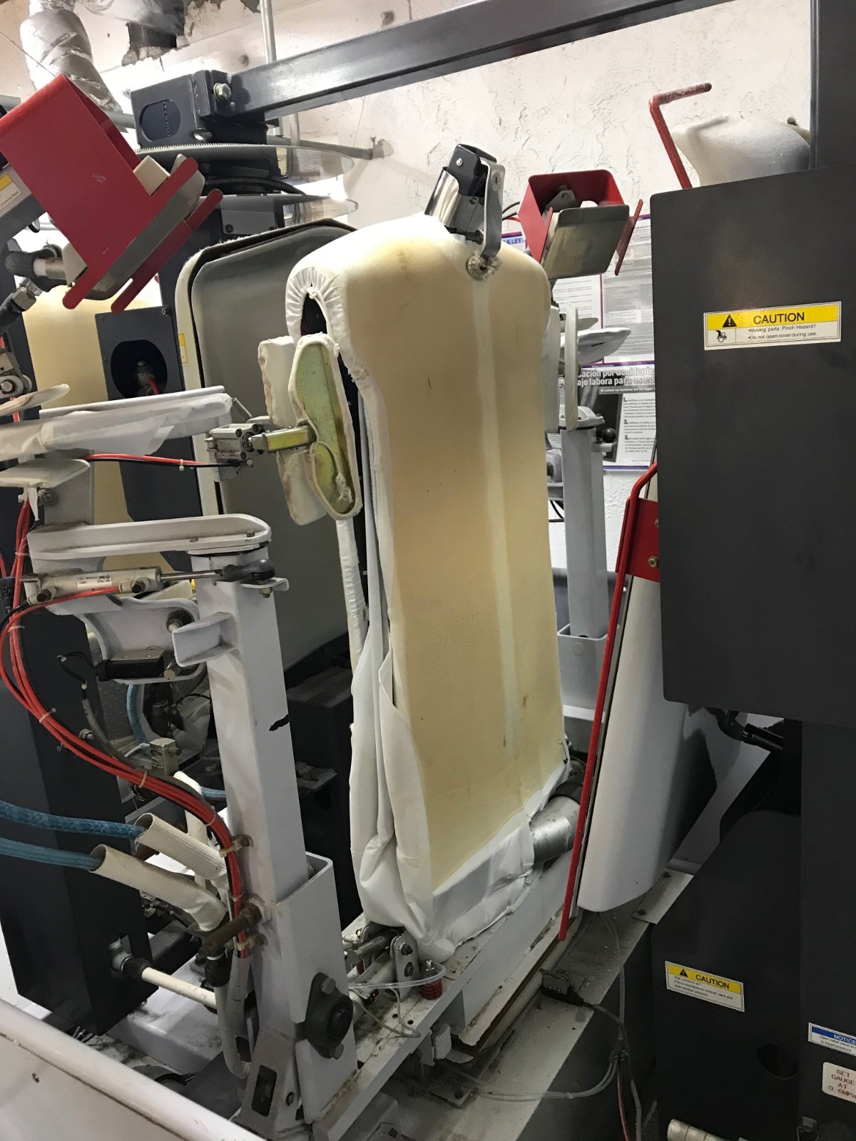 Sankosha CF-161U Double Buck Shirt Press with Collar and Cuff SCN-690U