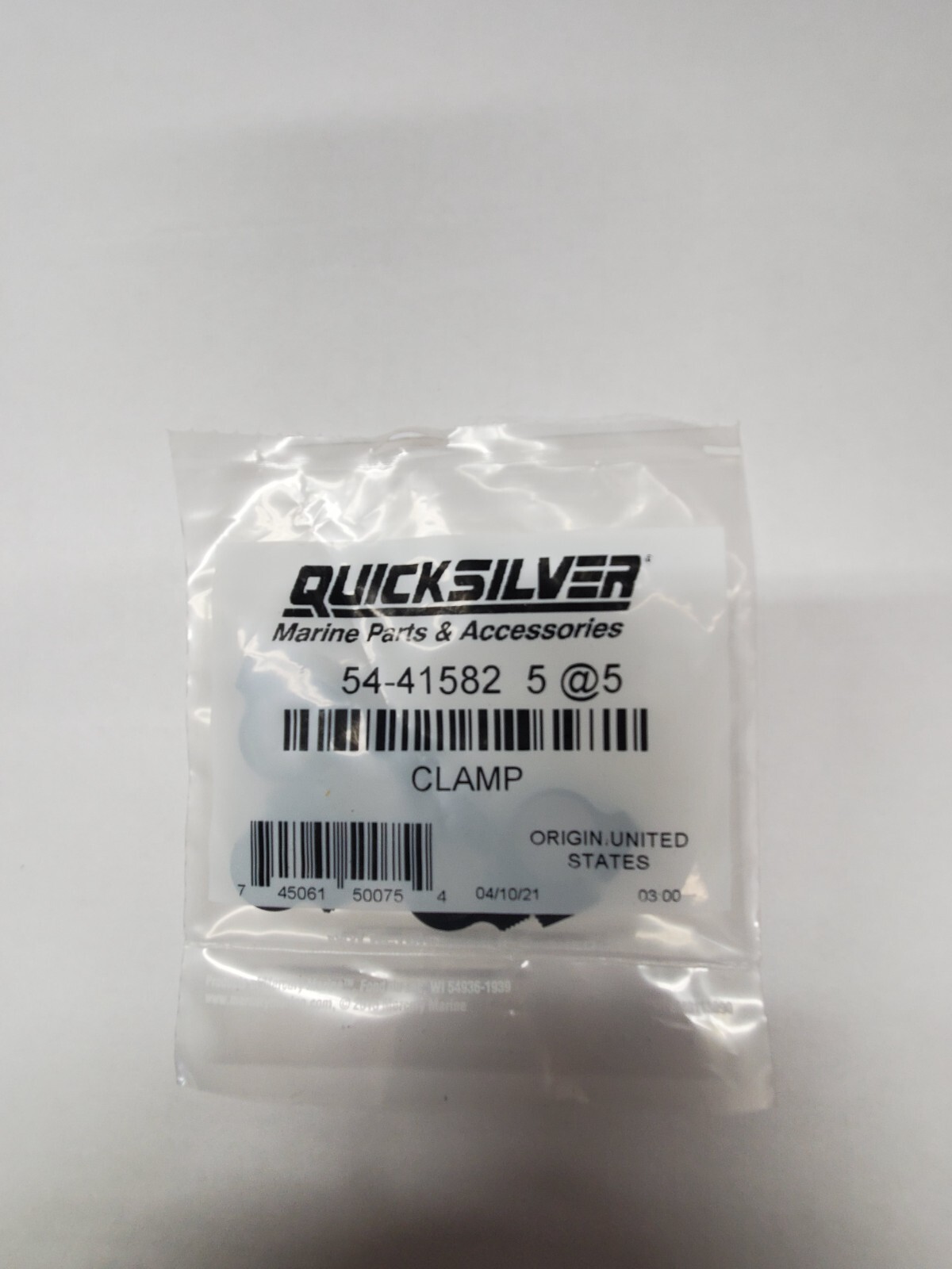 Mercruiser OEM Gear Lube Monitor Oil Hose Squeeze