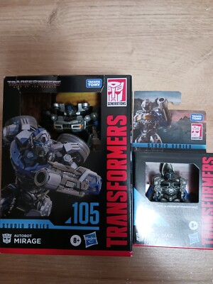 TRANSFORMERS STUDIO SERIES 105 MIRAGE/NOAH DIAZ EXO-SUIT