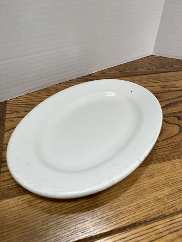 食器 e Condo Aretware plate Vintage White Restaurantware Platter Greenwood China Trenton