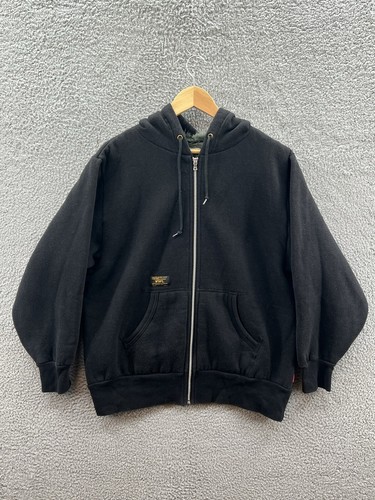 Wtaps Wooky Black Full Zip Sweatshirt Hoodie Gents Size