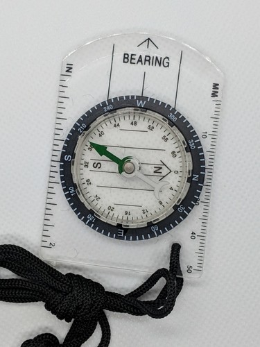 Liquid Filled Compass for survival hunting fishing EDC Prepper bugout bag