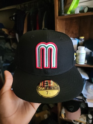 帽子 NEWERA 59FIFTY New Era 59fifty Mexico Baseball fitted hat-Black | eBay