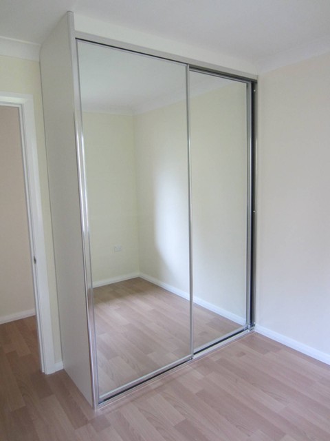 Diy Wardrobe Mirror Sliding Doors Made To Measure To Any Size
