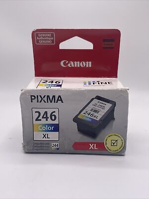 Canon CL-246XL Color Ink Cartridge Genuine Canon Sealed 246XL   FREE SHIPPING