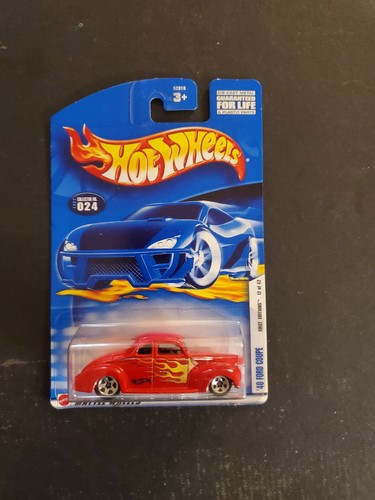 2002 Hot Wheels First Editions #12/42, 40 Ford Coupe 2002 Hot Wheels First Editions #12/42, 40 Ford Coupe