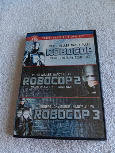 DVD ロボコップ　ROBOCOP1〜3 仏語英語　フランス語　PAL方式 DVD ロボコップ ROBOCOP1〜3 仏語英語 フランス語 PAL方式