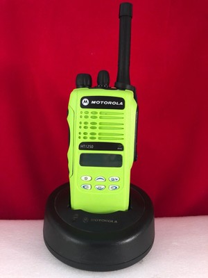 Refurbished Motorola HT1250 LS'+ UHF 403-470 Radio With Charger. Buy it now for 125.0