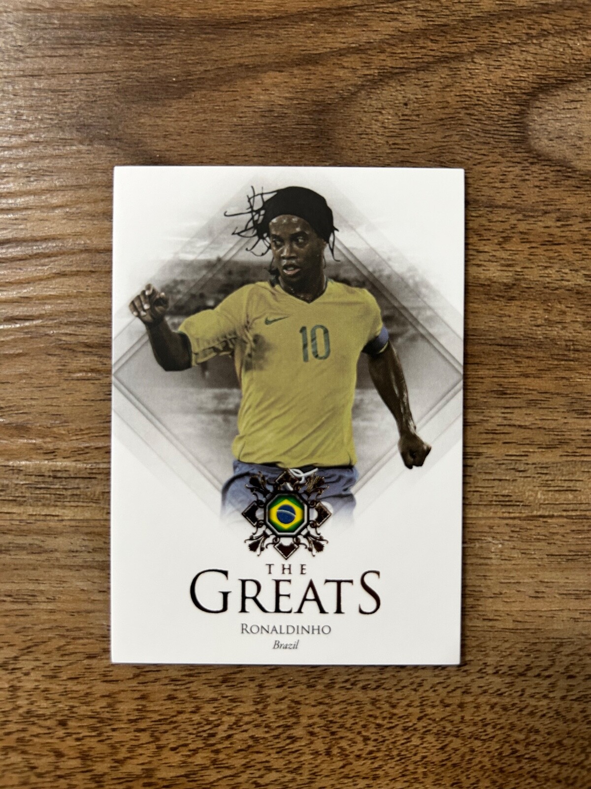 サッカーカード Futera GOLD ロナウジーニョ Ronaldinho 11 Limited Edition Ronaldinho Gold Frame Cards Futera Unique