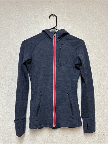 Icebreaker GT Women's Blue 260 MIdweight Merino Wool Full