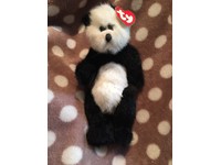 checkers panda beanie baby