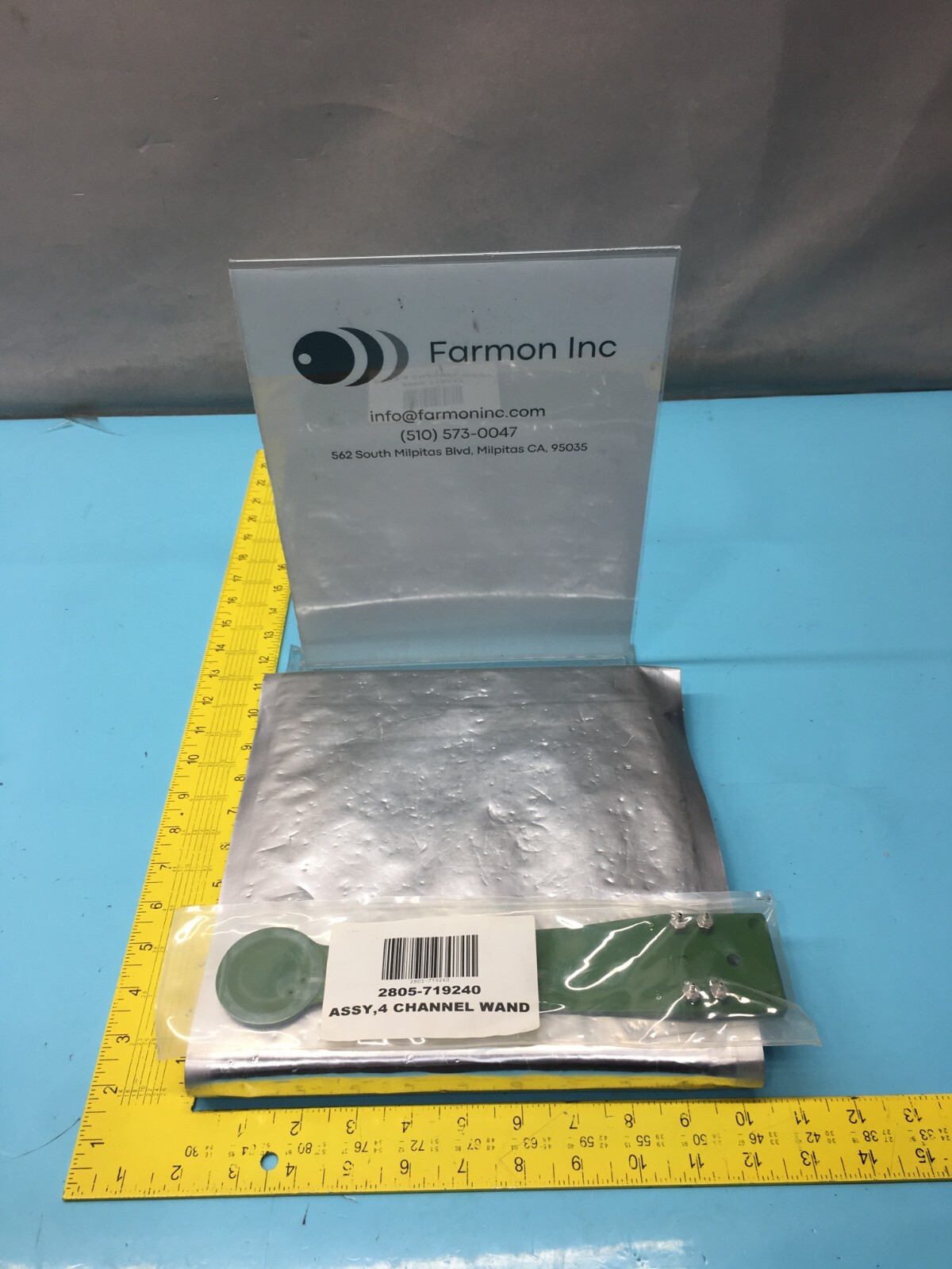 NOVELLUS 0275-727375  ASSEMBLY, 4 CHANNEL WAND PADDLE,2805-719240, 152941