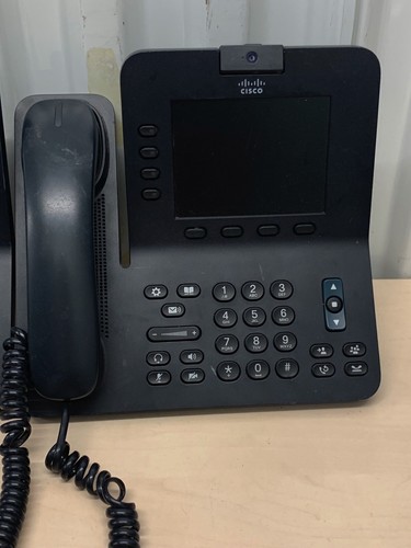 Cisco CP-8945 VoIP Video Phone Bluetooth 4-Line SCCP Unified IP POE