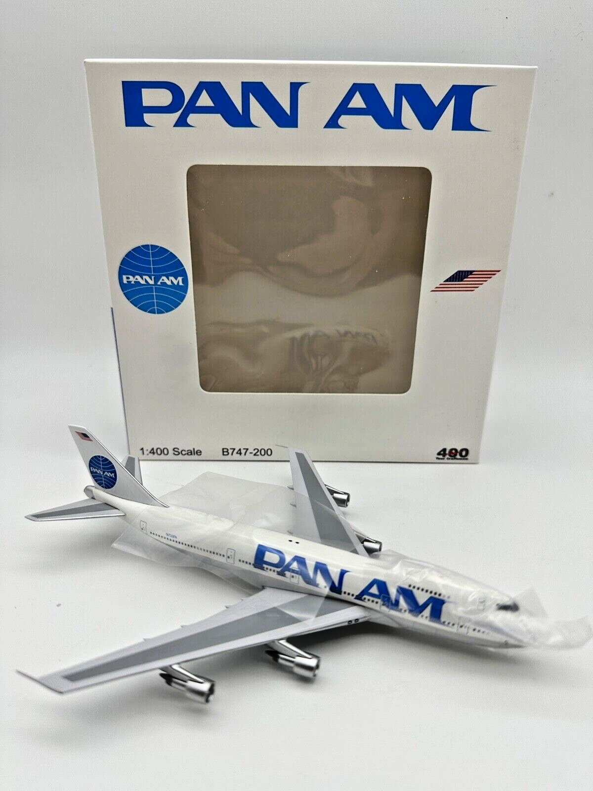 激レア　パンナム　B747 Aeroclassics 1/400 激レア パンナム B747 Aeroclassics 1/400 - メルカリ